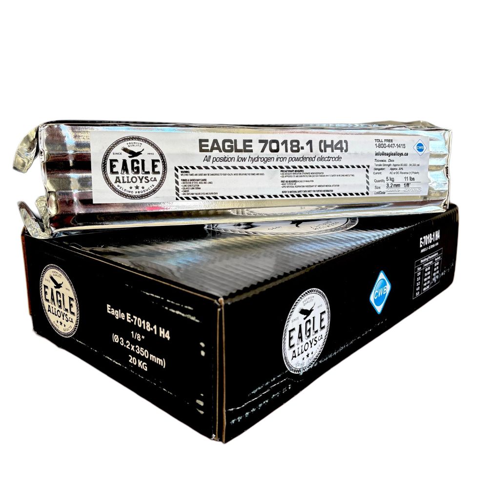 Eagle EB7018 | All Position Low Hydrogen Iron Powered Electrode