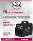 Eagle EA2311 - Cordless Battery Powered Welder