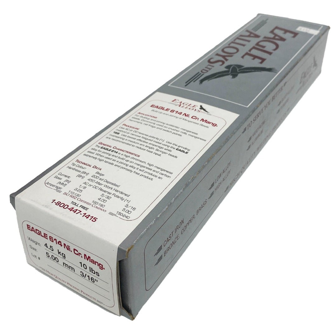 Eagle 614 | Build-Up And Joining Of Manganese Steels – Eagle
