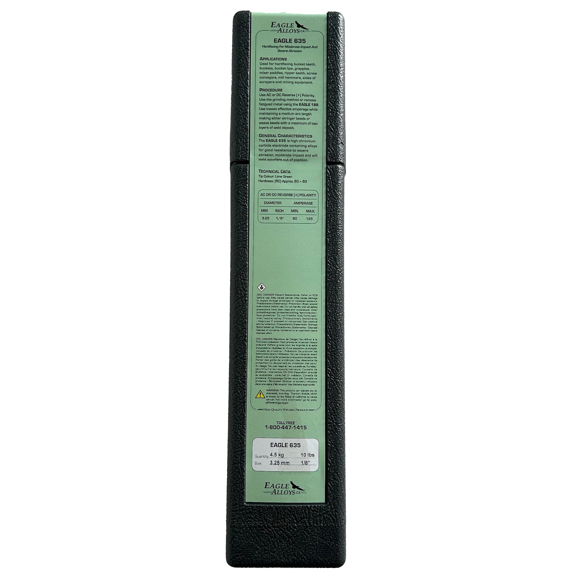 Eagle 635 | Hardfacing For Moderate Impact And Severe Abrasion