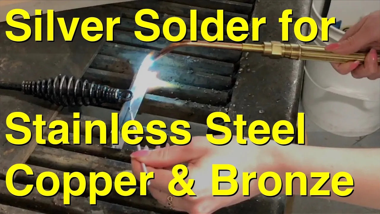 Silver Solder for Stainless Steel Copper & Bronze