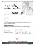 Eagle 188 Gouging Applications, Procedure, General Characteristics