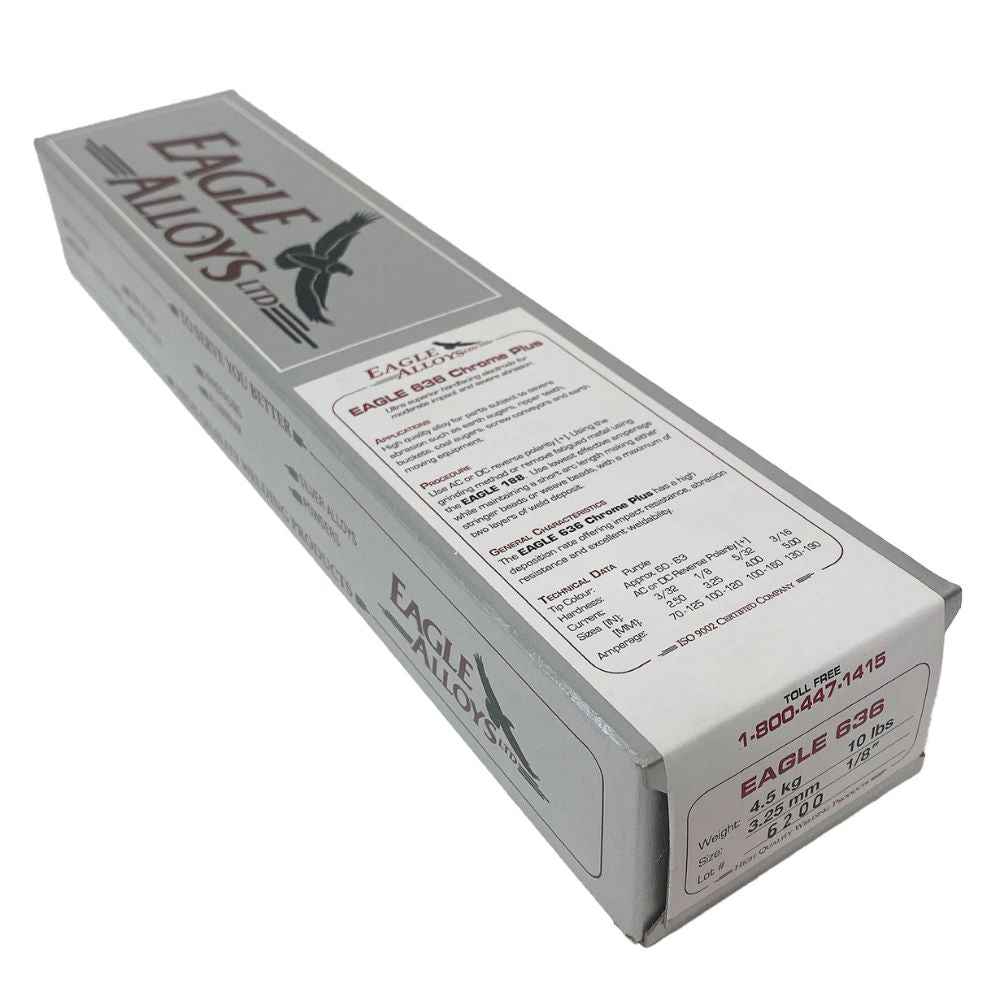 Eagle 636 | Hardfacing Electrode – Eagle Alloys Welding