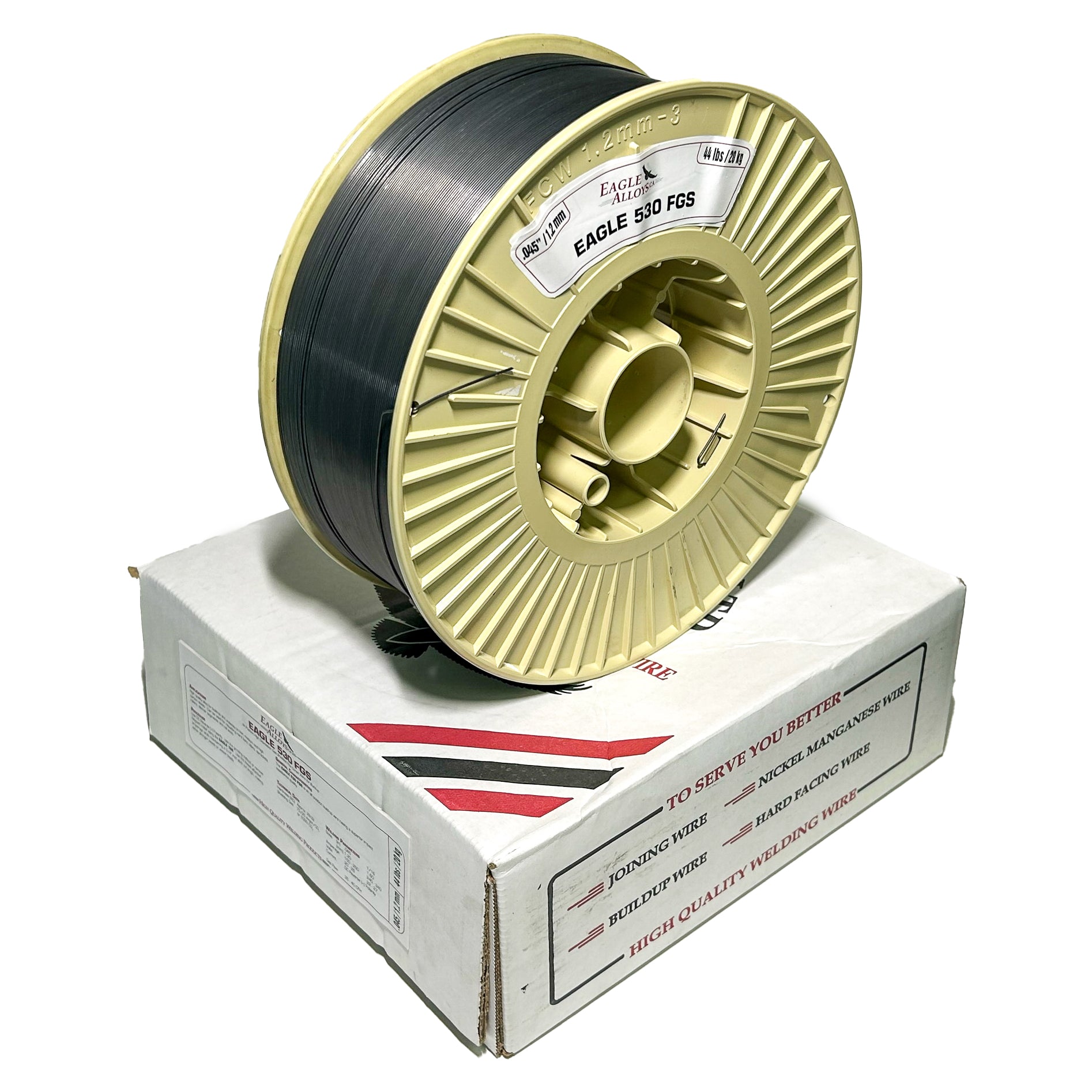 EAGLE 530 FGS | All Positions, High Deposition, Machinable Gas Shielded Flux Cored Wire For Build-Up