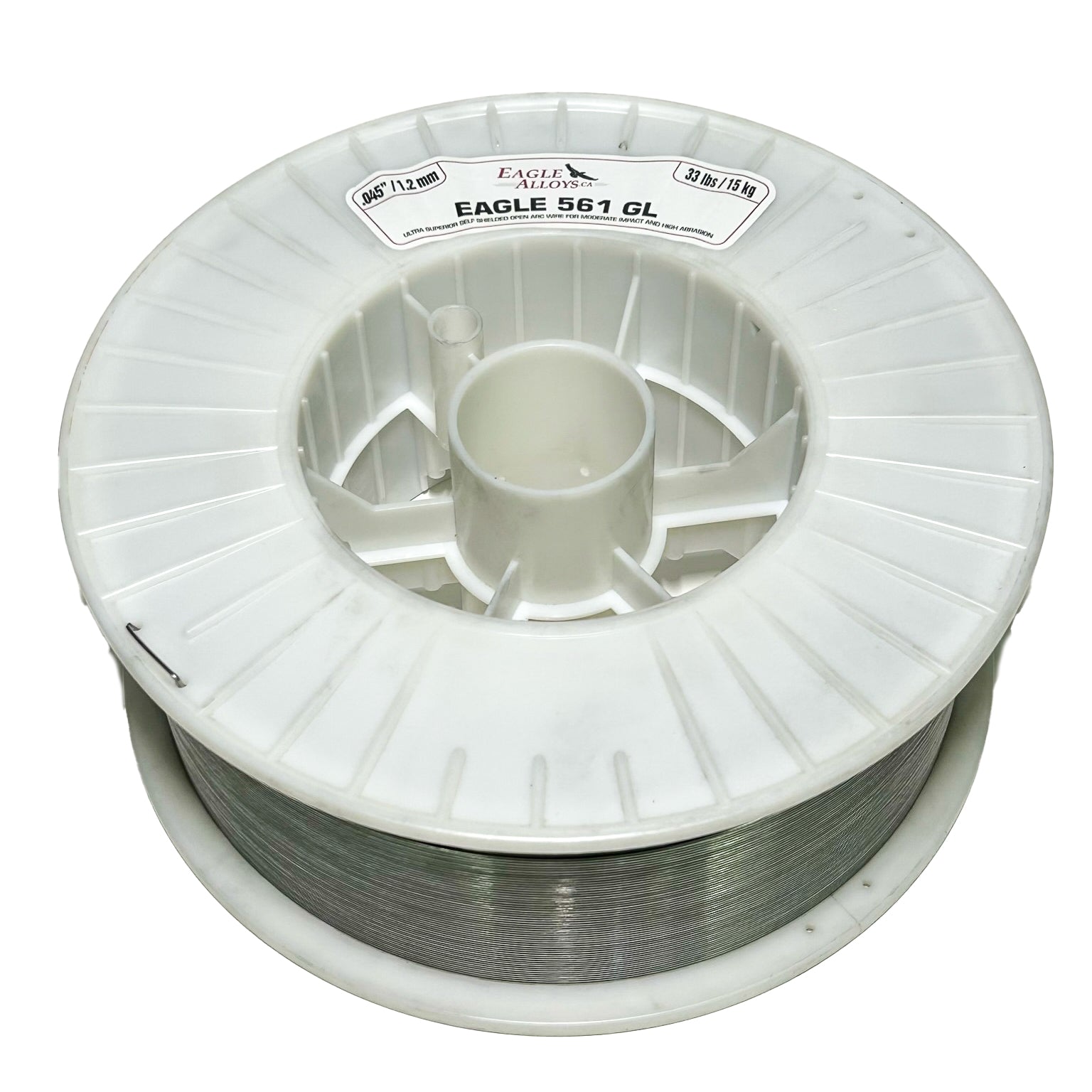 EAGLE 561 GL Ultra Superior Self Shielded Open Arc Wire For Moderate Impact And High Abrasion.